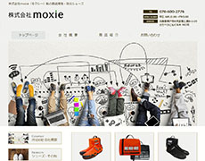 moxie 様 のホームページを制作